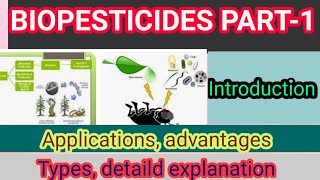 BiopesticidesintroductionapplicationsadvantagesTypesofBiopesticidesdetaildexplanationintelugu [upl. by Penny]