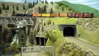 Ed Loizeauxs S Scale Model Railroad  Train Layout [upl. by Sadowski]