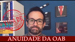 ANUIDADE DA OAB [upl. by Suter583]