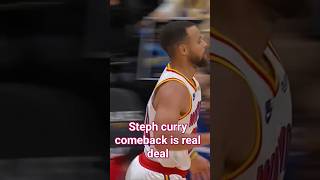 steph explodes after a long rest nba basketball warriors [upl. by Droffats939]