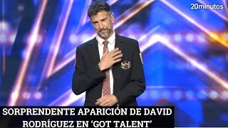 David Rodríguez se presenta a Got Talent tras 20 años fuera de la TV [upl. by Yboc608]