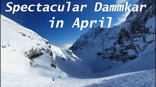 Spectacular Dammkar Skitour in April [upl. by End]