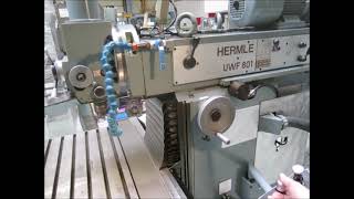 HERMLE UWF 801 Tool milling machine  universal [upl. by Alekin]