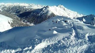 ski montafon gargellen nidla freeride powder [upl. by Nimrahc]