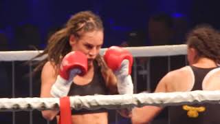 Boxing Night Olavinlinna 2017 Eva Wahlström 8 erä [upl. by Karly732]