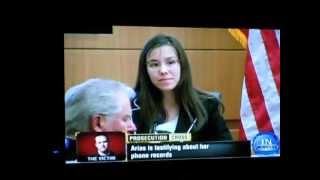 Jodi Arias lies on the witness stand during cross examination [upl. by Enamart]