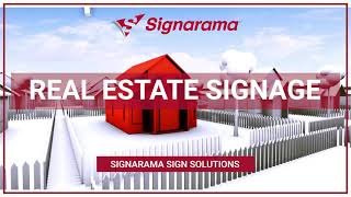 Signarama  Real Estate Solutions [upl. by Gusba593]