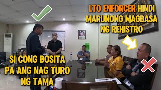 LTO PALO LEYTE ENFORCER DI MARUNONG MAGBASA NG REHISTRO LAKING PERWISYO SA MOTORISTA NAGMULA NG 12K [upl. by Leuqram]