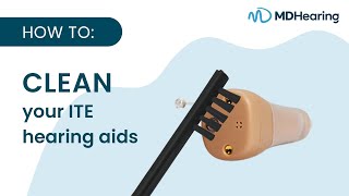 How to clean your ITE hearing aid properly [upl. by Marguerie]