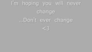 Dear Juliet  Never Change With Lyrics [upl. by Aretahs706]