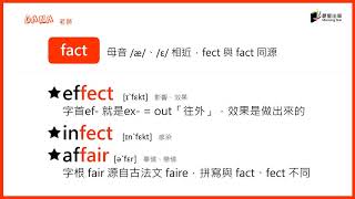 字首、字根、字尾記憶法48字根fact [upl. by Gosney]