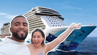 Embarking On Our First Mediterranean Cruise  NORWEGIAN ESCAPE 2024 [upl. by Kirstyn]