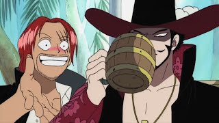 Mihawk shows Luffys bounty to Shanks😨🔥 English Sub [upl. by Mateo]