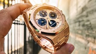 Audemars Piguet Royal Oak Perpetual Calendar – Latin America Edition at South Beach [upl. by Hnad239]