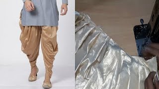 Dhoti salwar cutting and stitching in hindi [upl. by Nilhtac916]