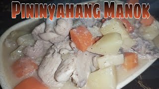 Pininyahang Manok Recipe  Wins Recipe [upl. by Holihs]