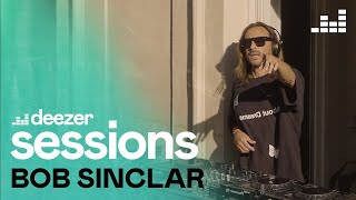 Bob Sinclar mixe par surprise sur un balcon parisien  Deezer Session [upl. by Ailecec]