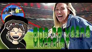 BÁRA VOTÍKOVÁ UKRADLA MÍČ Z EURA [upl. by Iloj]