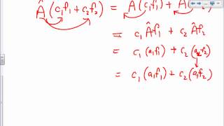 Physical Chemistry Lecture  QM Postulates Part 5 [upl. by Zurn]