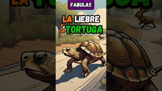 La Liebre y la Tortuga Fabula ilustrada cuentos fábulas reflexiones frases infantil amor [upl. by Ludlow]