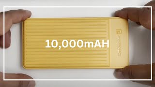 Portronics Luxcell B12  10000Mah powerbank [upl. by Nelrsa]