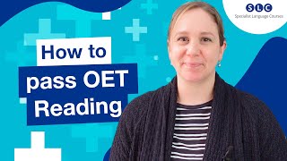 How to PASS OET reading [upl. by Scholz]