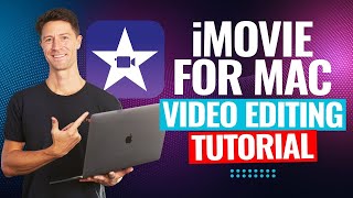 iMovie Tutorial  How To Edit Videos On Mac 2023 [upl. by Ahsito]