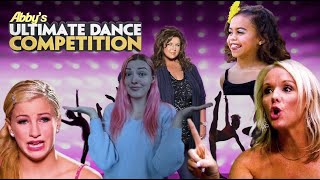 abbys ultimate dance competition goes HARD  reaction pt 1 [upl. by Eissert841]