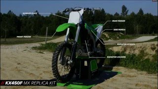 Polisport KX450F amp SXSXF Replica Plastics 2016 [upl. by Zzaj]