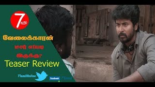 Velaikaran Teaser Review [upl. by Ekusoyr]