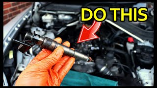 HOW TO REMOVE STUCK DIESEL INJECTORS EASY WAY [upl. by Niwde362]