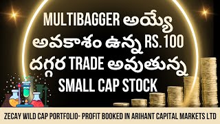 Small Cap Stock Trading at 100 Rupees is About to EXPLODE [upl. by Manup]