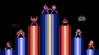 NES American Gladiators The Eliminator Walkthrough HD [upl. by Zina]