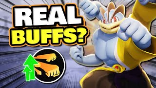 Are the MACHAMP BUFFS real  Pokémon UNITE [upl. by Bowne792]