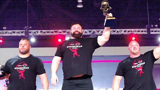 Zydrunas Savickas WINS 7th Worlds Strongest Man Title  Masters 40 2022 [upl. by Avra]