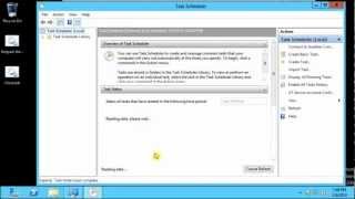 Windows Task Scheduler Overview on Windows Server 2012 [upl. by Mulderig]