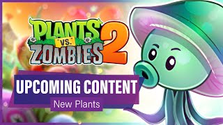 PvZ 2 Upcoming Content SEA SHROOM SEA FLORA amp NIGHTCAP News  Plants vs Zombies 2 [upl. by Markiv]