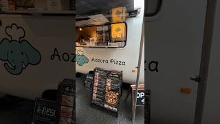 Best Japanese Pizza Food Truck shorts aozara japan [upl. by Eenwahs757]