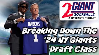 Breaking Down The 2024 New York Giants Draft Class  Full Review [upl. by Varion]