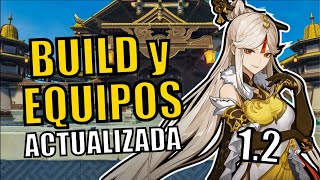 GUÍA  BUILD ACTUALIZADA y EQUIPOS para NINGGUANG 12  Genshin Impact Gameplay Español [upl. by Nahtanoy]