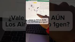 AIRPODS Pro 1Gen ¿VALEN la pena AÚN airpodspro apple applemusic airpods tecnologia smartphone [upl. by Oringas]