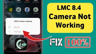 How To Fix Lmc84 Not Working Problem 2024  LMC 84 Camera Install amp Open Problem Solve [upl. by Nnylecoj]