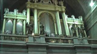 Great organ of cathedral Esztergom in Hungary [upl. by Bowie]