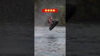 Boys and their toys 🤷🏼‍♂️ jetski tricks lakelife shorts [upl. by Adlen215]