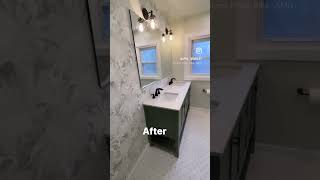 Before and After HOUSE RENOVATION BATHROOM [upl. by Ades]