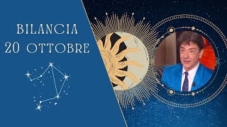 Bilancia ♎️ LOroscopo di Paolo Fox  20 Ottobre 2024  Domenica introspettivo… magari piovesse [upl. by Nyletac]