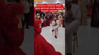 Sakarlar burda mı eğlence düğün dugun keşfet gelin love sevgi halay dance komedi komik [upl. by Cyb233]