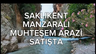 FETHİYE SAKLIKENTTE SATILIK MUHTEŞEM ARAZİ [upl. by Gytle]