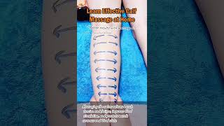 Learn Effective Calf Massage at Home calfmassage leghealth simplemassage legcare homemassage [upl. by Aneleiram]