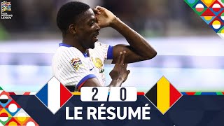 France  Belgique  20  Le Résumé  Nations League 202425 [upl. by Fayina]